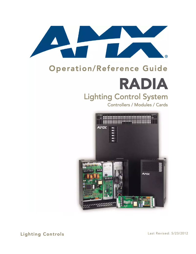 Page 1 de la notice Manuel utilisateur AMX RDM-2INC
