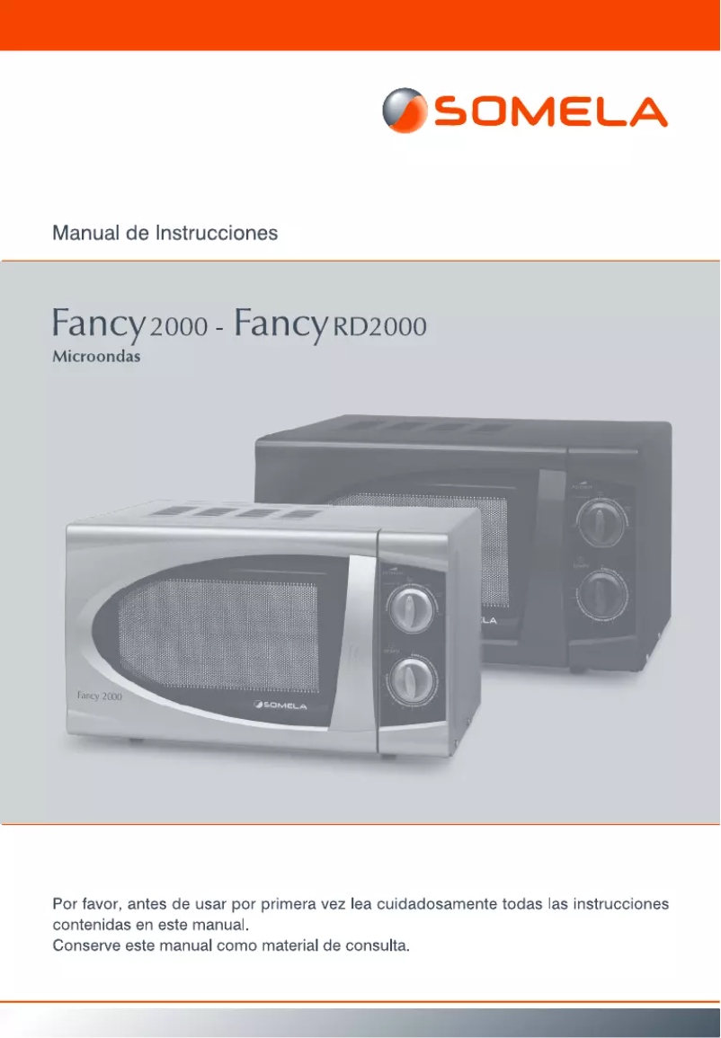 Page n°1 - Manuel utilisateur Somela Fancy 2000