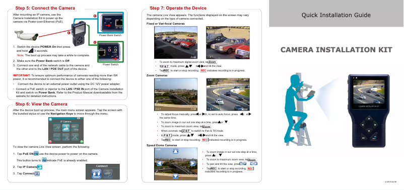 Page 1 de la notice Manuel utilisateur ACTi PMON-2000