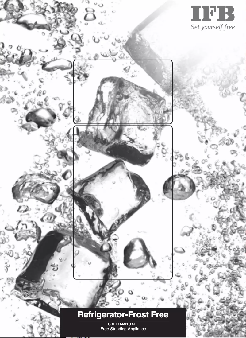 Image de la première page du manuel de l'appareil IFBFF-2902FRB