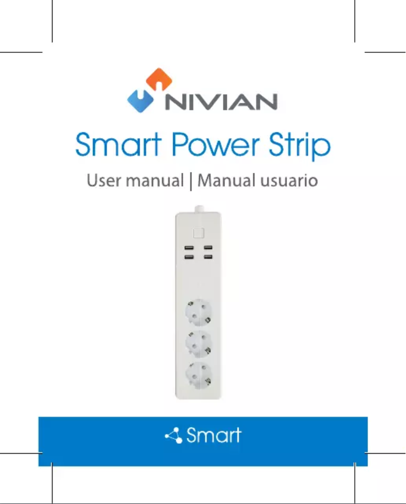 Image de la première page du manuel de l'appareil NVS-PWSTRIPF-W