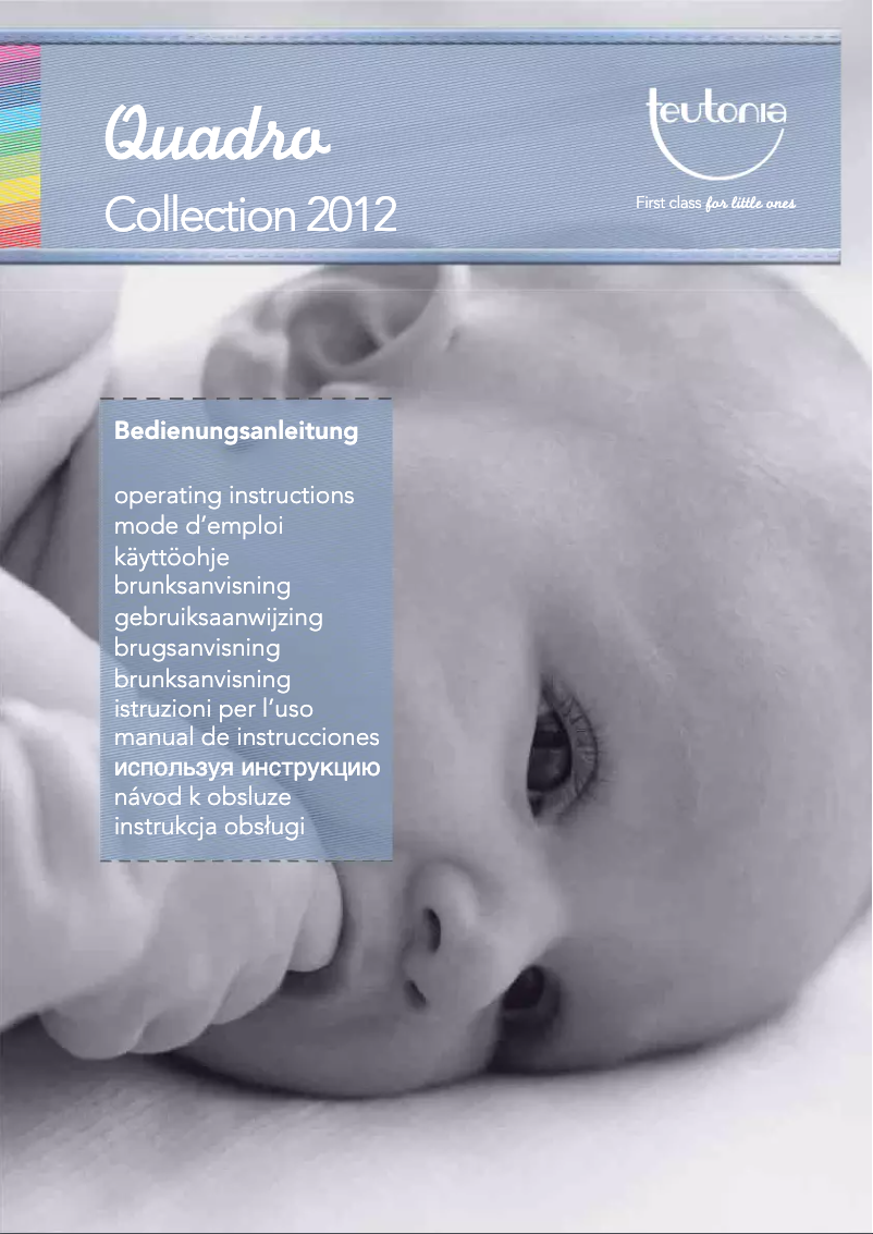 Page n°1 - Manuel utilisateur Teutonia Quadro (2012)