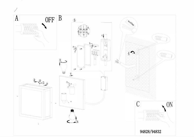 Image de la première page du manuel de l'appareil Vintage Alamonte 1