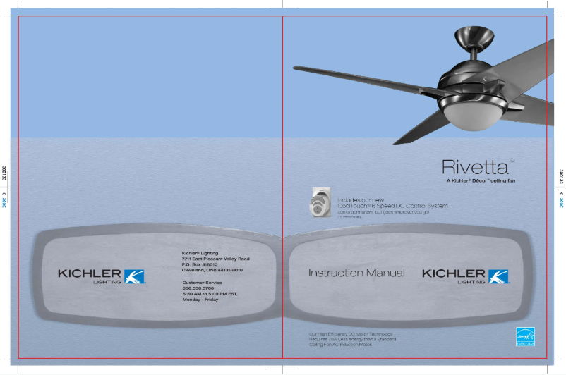 Image de la première page du manuel de l'appareil Rivetta