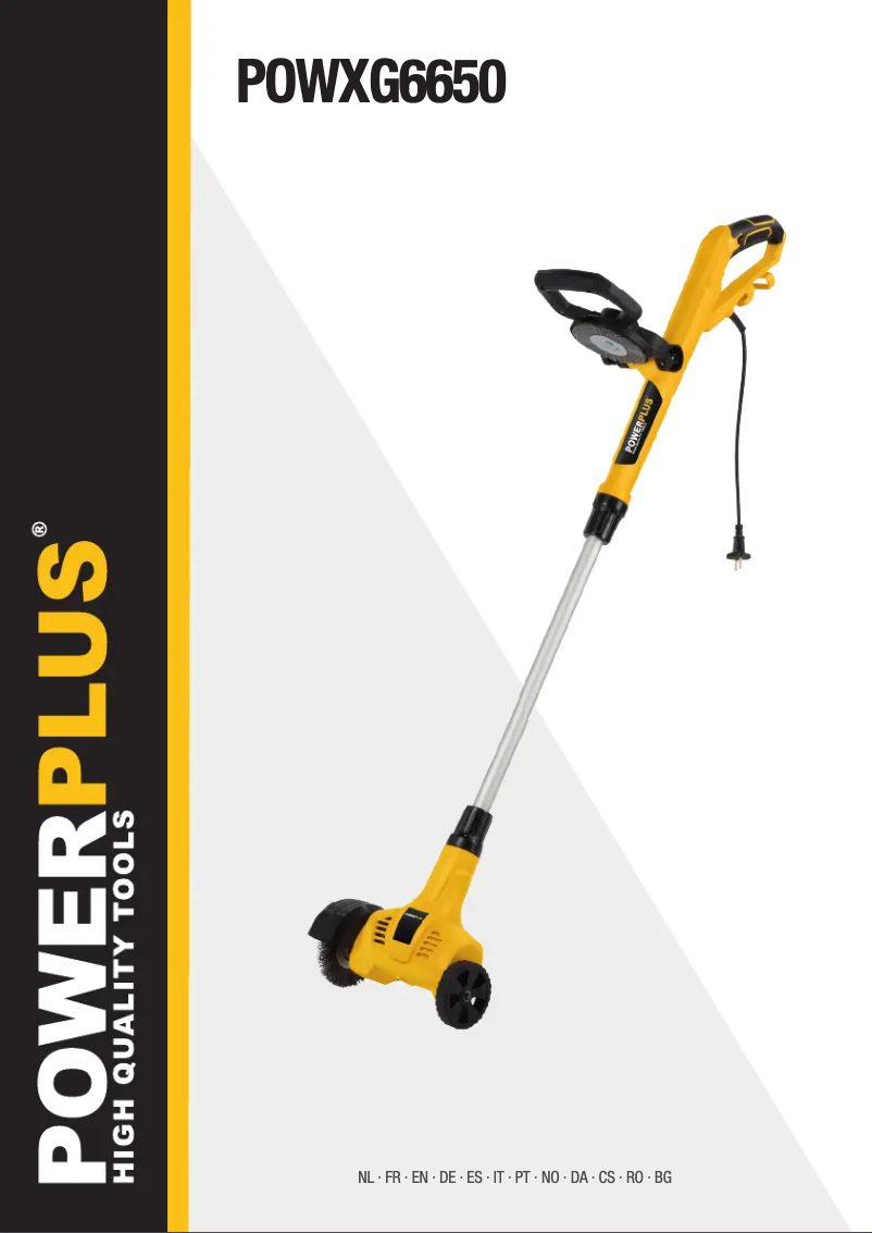 Page 1 de la notice Manuel utilisateur PowerPlus POWXG6650