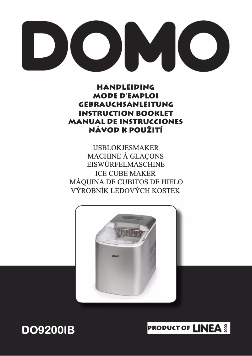 Page 1 de la notice Manuel utilisateur Domo DO9200IB