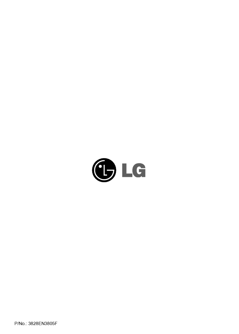 Page 1 de la notice Manuel utilisateur LG WD-80291TUP