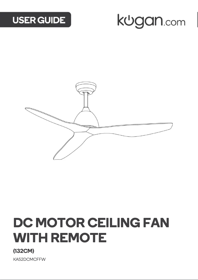 Página 1 del manual Manual de usuario Kogan KA52DCMCFFW
