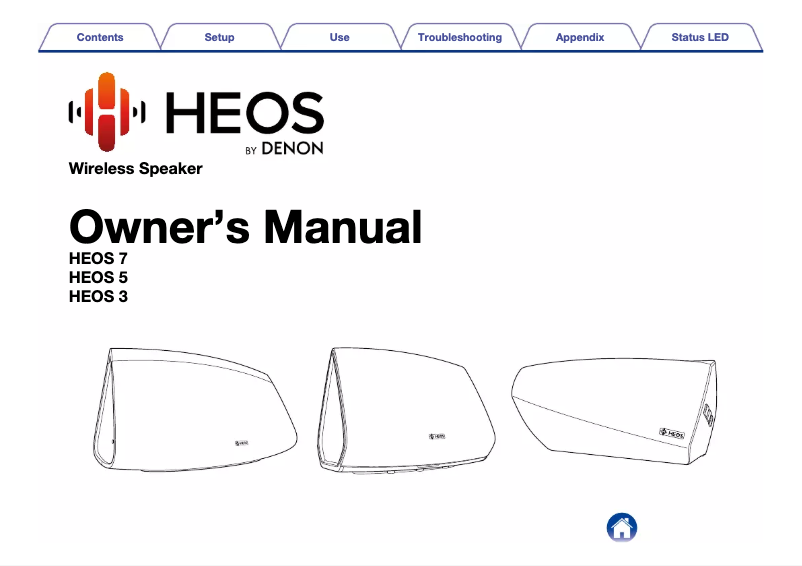 Page 1 de la notice Manuel utilisateur HEOS 5