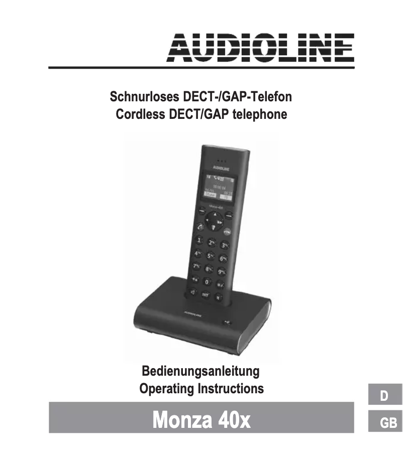 Imagen de la primera página del manual del dispositivo Monza 40x