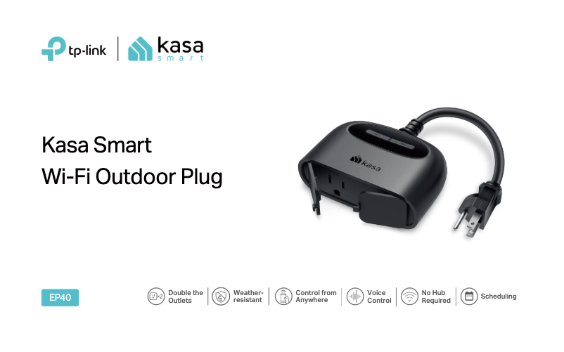 Page 1 de la notice Guide d'installation TP-Link EP40