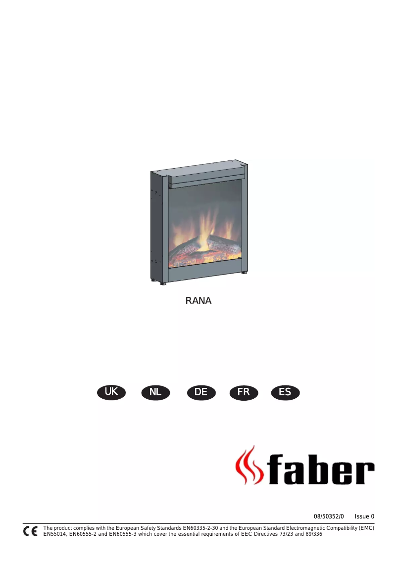 Image de la première page du manuel de l'appareil Rana Flora