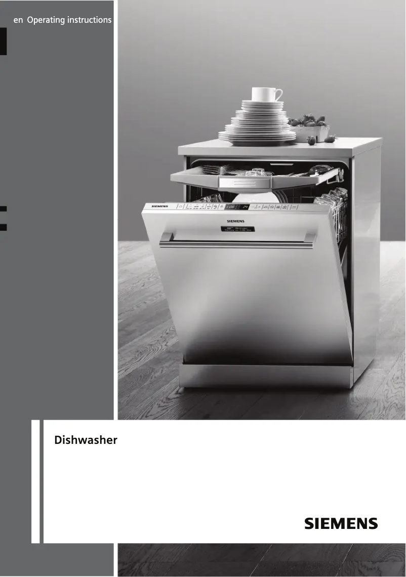 Page 1 de la notice Manuel utilisateur Siemens SN26M882EU