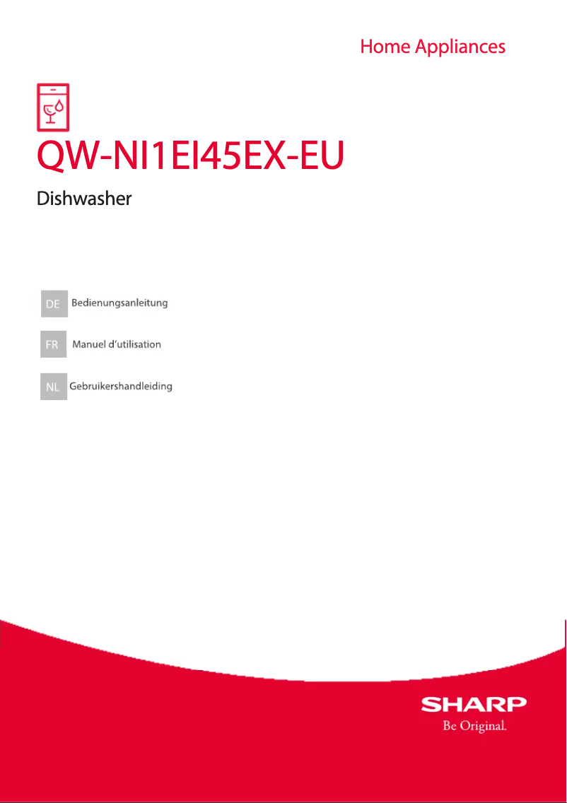Image de la première page du manuel de l'appareil QW-NI1EI45EX-EU