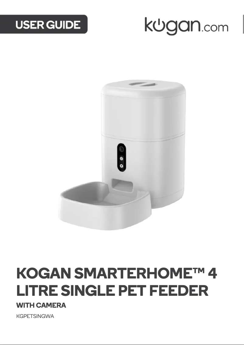 Página 1 del manual Manual de usuario Kogan KGPETSINGWA
