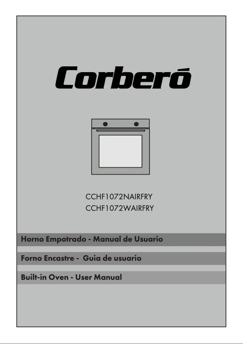 Page n°1 - Manuel utilisateur Corbero CCHF1072WAIRFRY