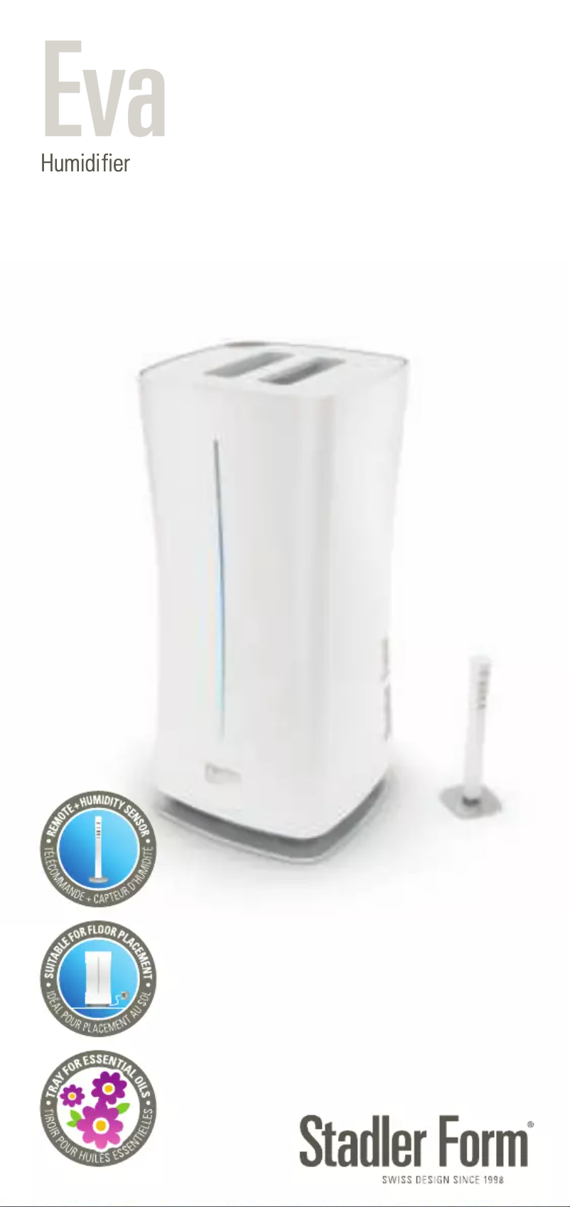 Page 1 de la notice Manuel utilisateur Stadler Form Eva