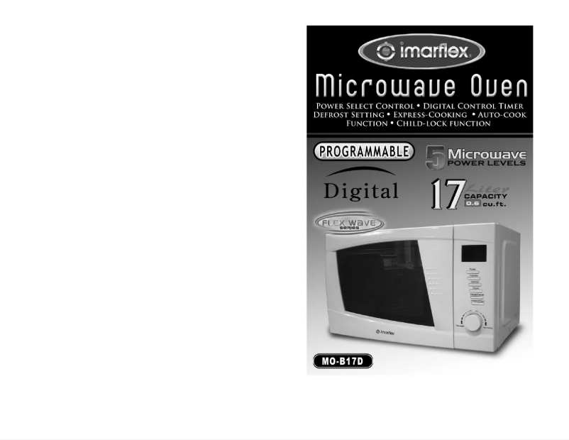 Imagen de la primera página del manual del dispositivo MO-B17D