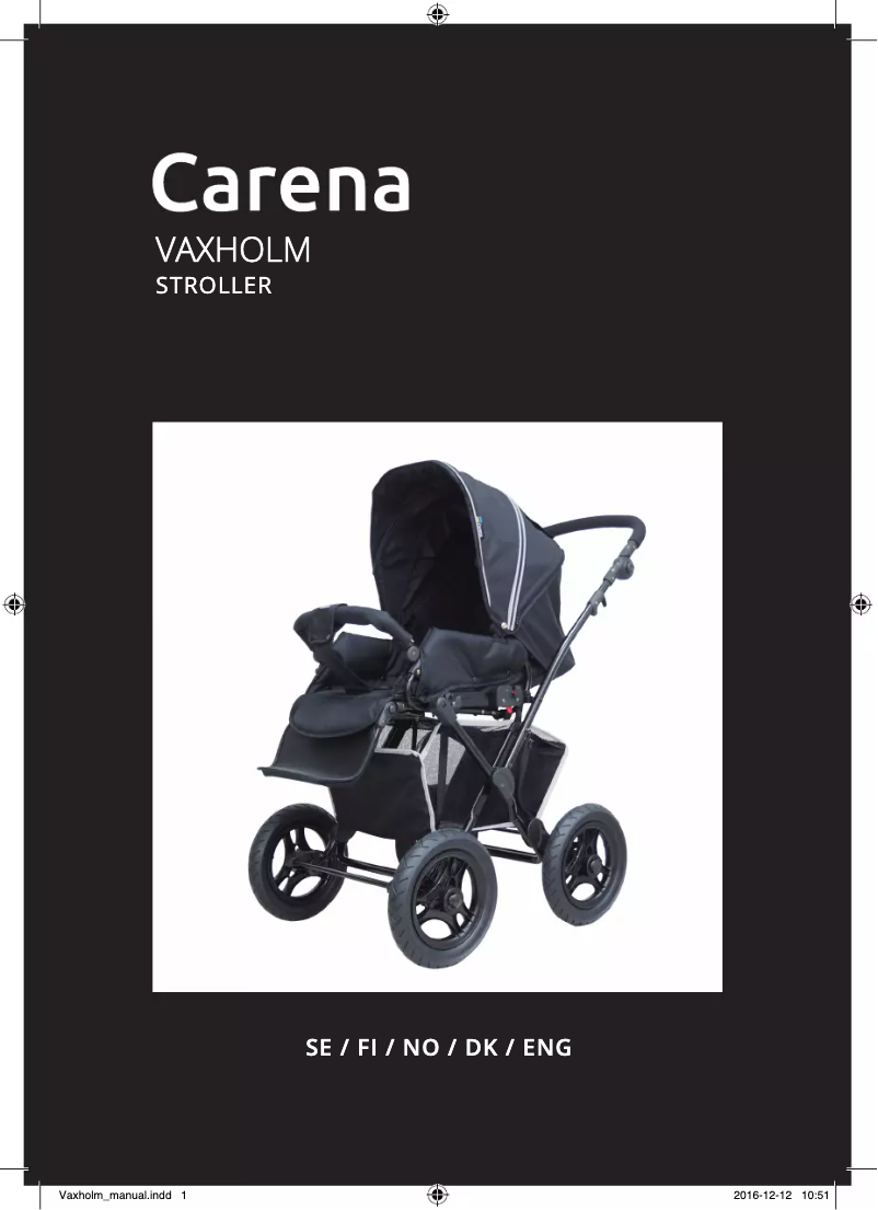Image de la première page du manuel de l'appareil Carena