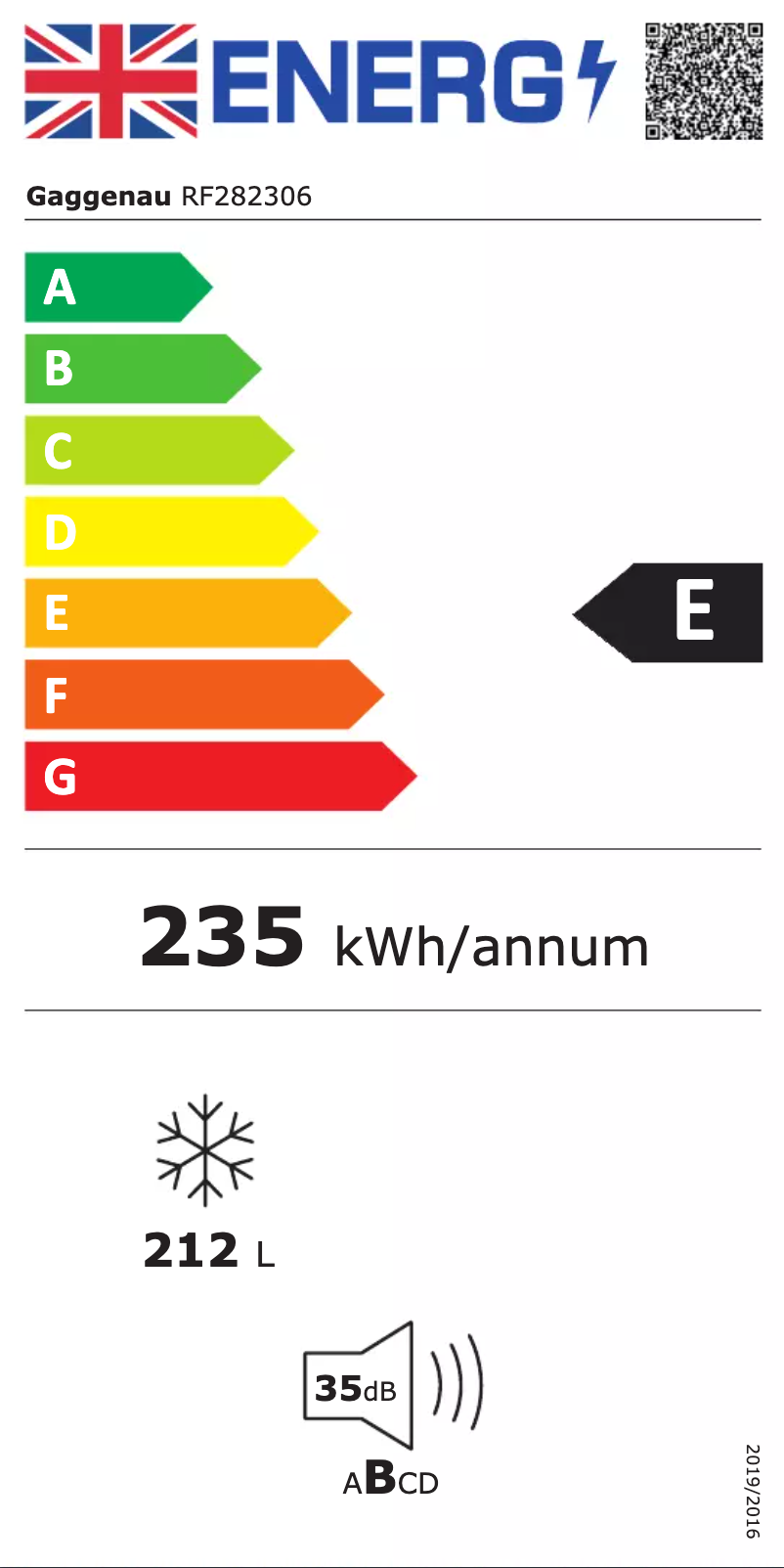 Image de la première page du manuel de l'appareil RF282306