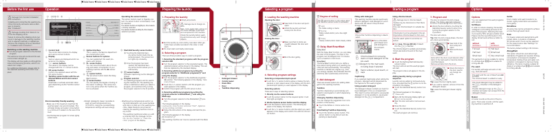 Page 1 de la notice Manuel utilisateur Miele WXF 660 WCS