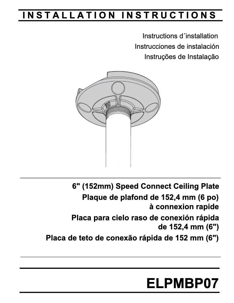 Page 1 de la notice Manuel utilisateur Epson ELPMBP07