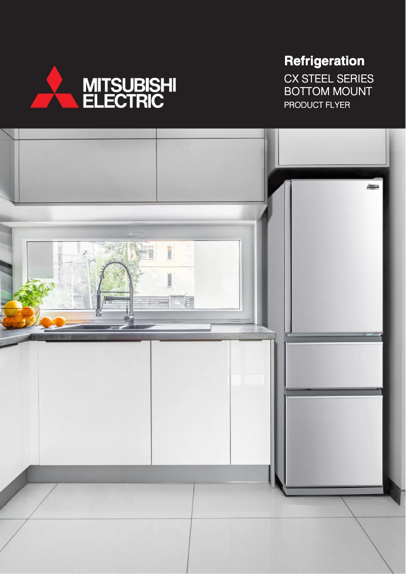 Image de la première page du manuel de l'appareil MR-CGX492EP-GBK-A2