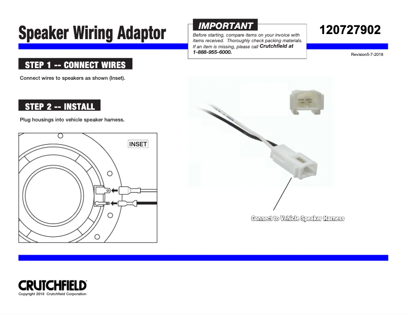 Page n°1 - Manuel utilisateur Metra 72-7902