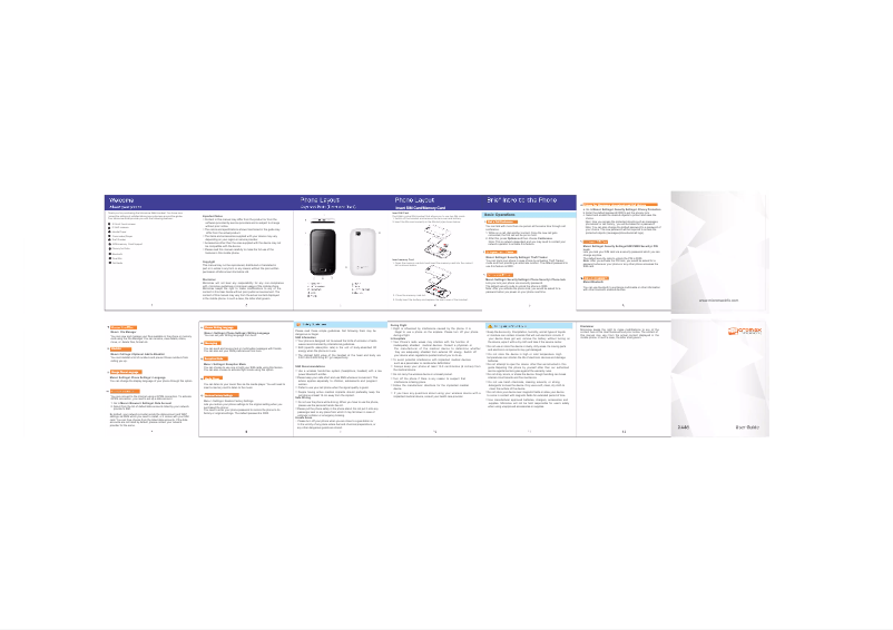 Image de la première page du manuel de l'appareil X446