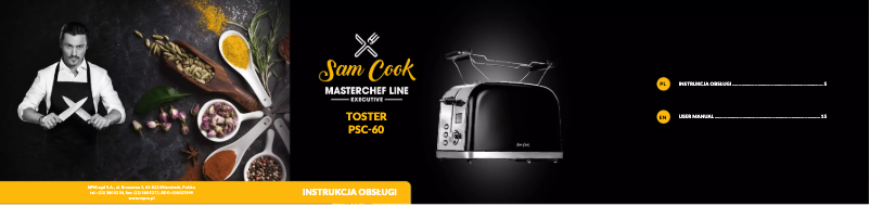 Image de la première page du manuel de l'appareil PSC-60