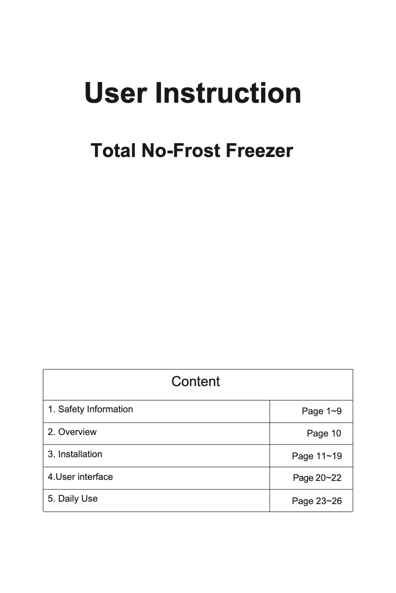 Page 1 de la notice Manuel utilisateur Hoover HFF 1854 DX