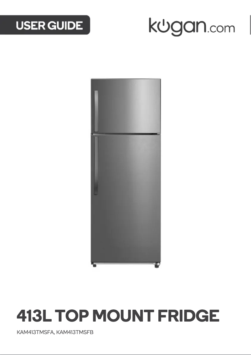 Image de la première page du manuel de l'appareil KAM413TMSFB