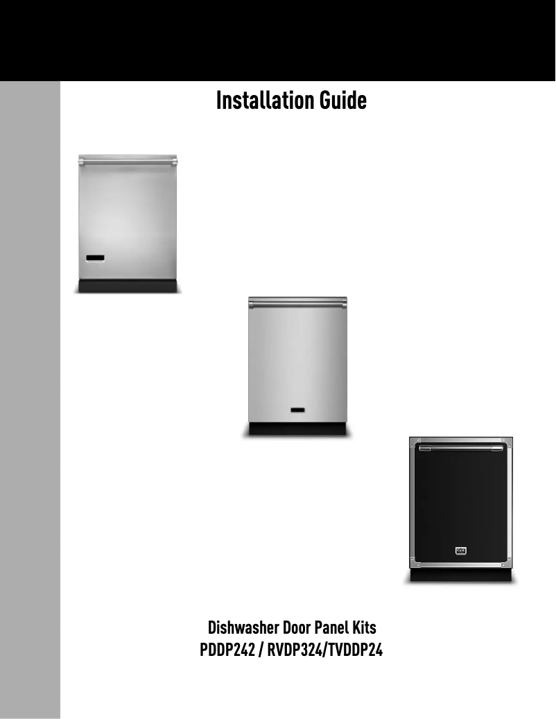 Page 1 de la notice Manuel utilisateur Viking PDDP242