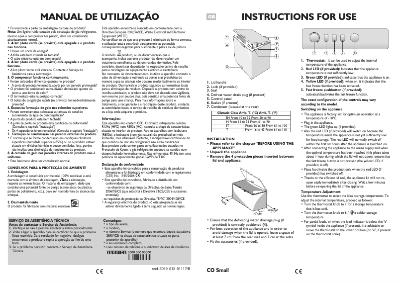 Página 1 del manual Manual de usuario Whirlpool AFG 070