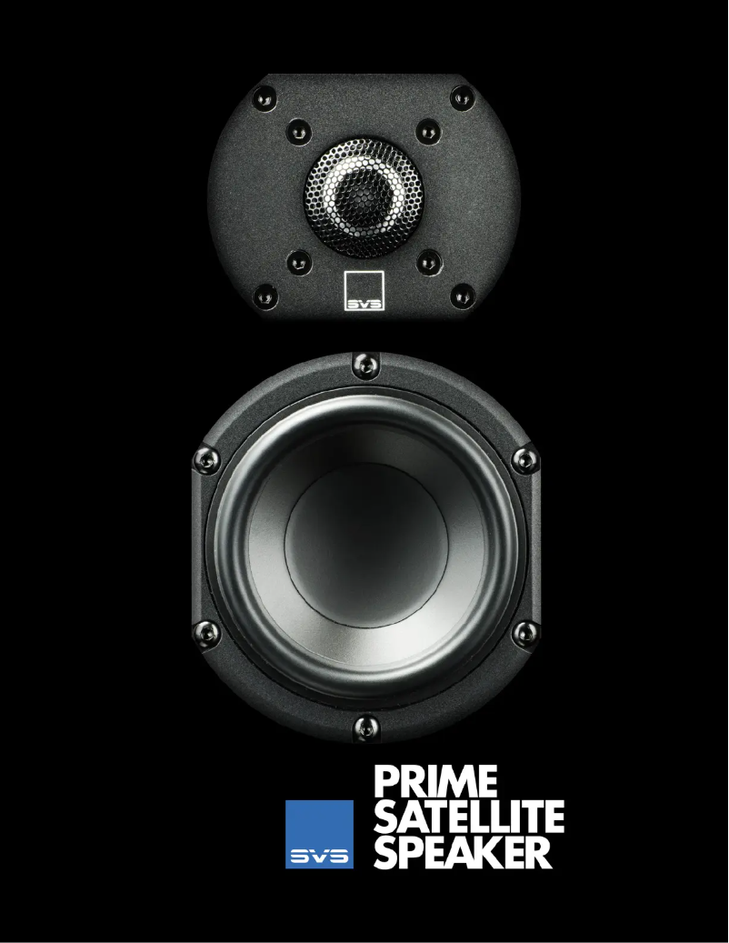 Page 1 de la notice Fiche technique SVS Prime Satellite