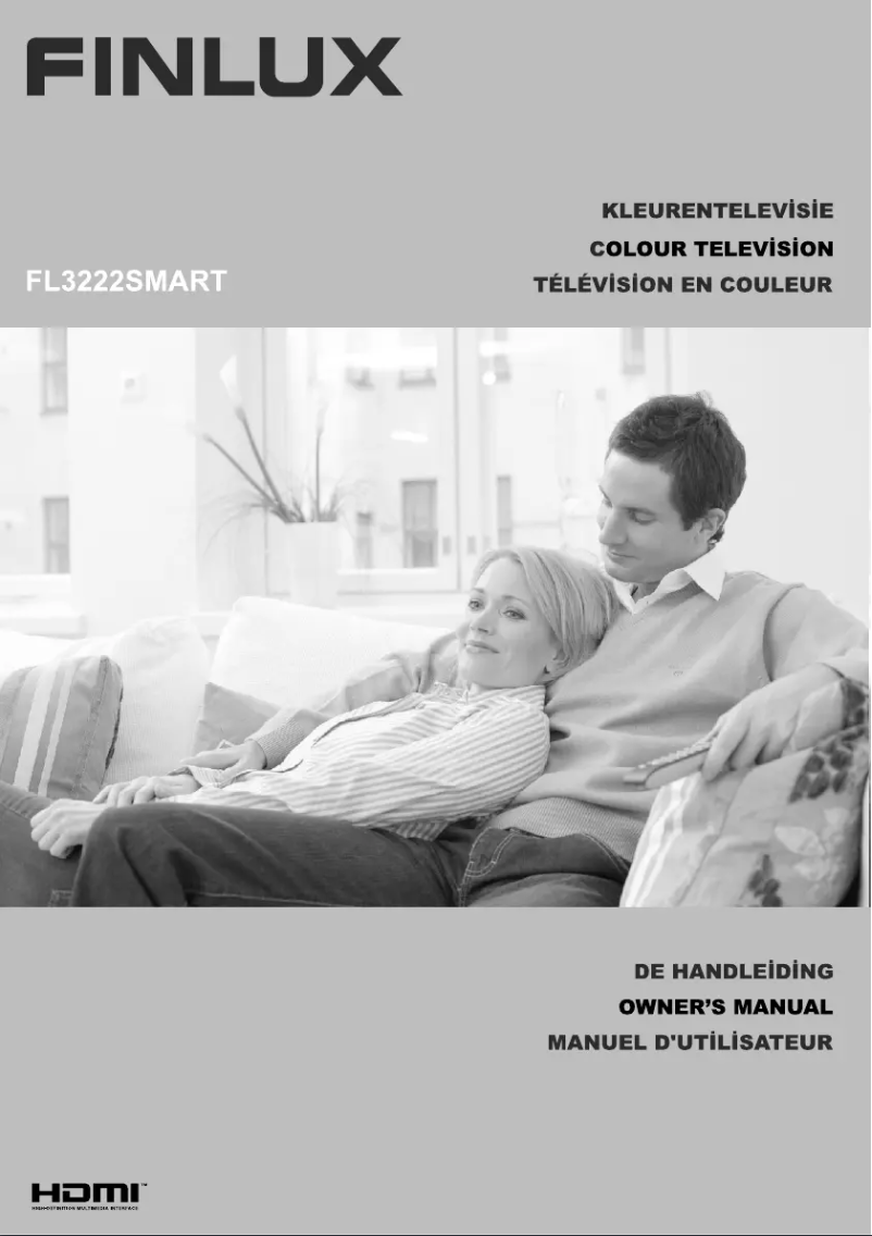 Page n°1 - Manuel utilisateur Finlux FL3222SMART