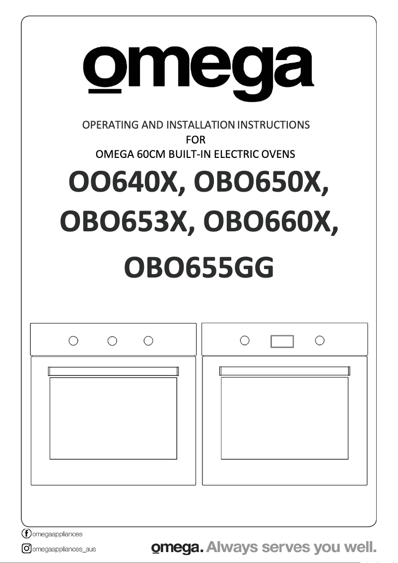 Image de la première page du manuel de l'appareil OBO650X