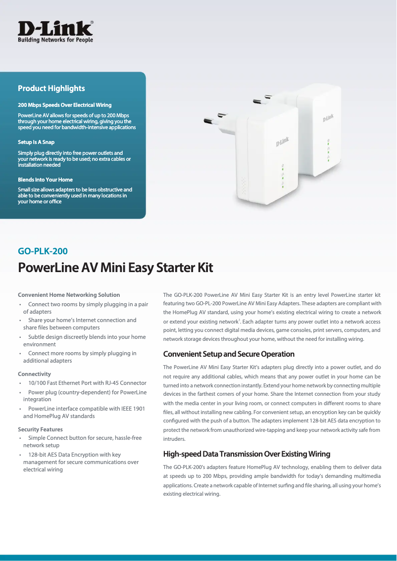 Image de la première page du manuel de l'appareil GO-PLK-200