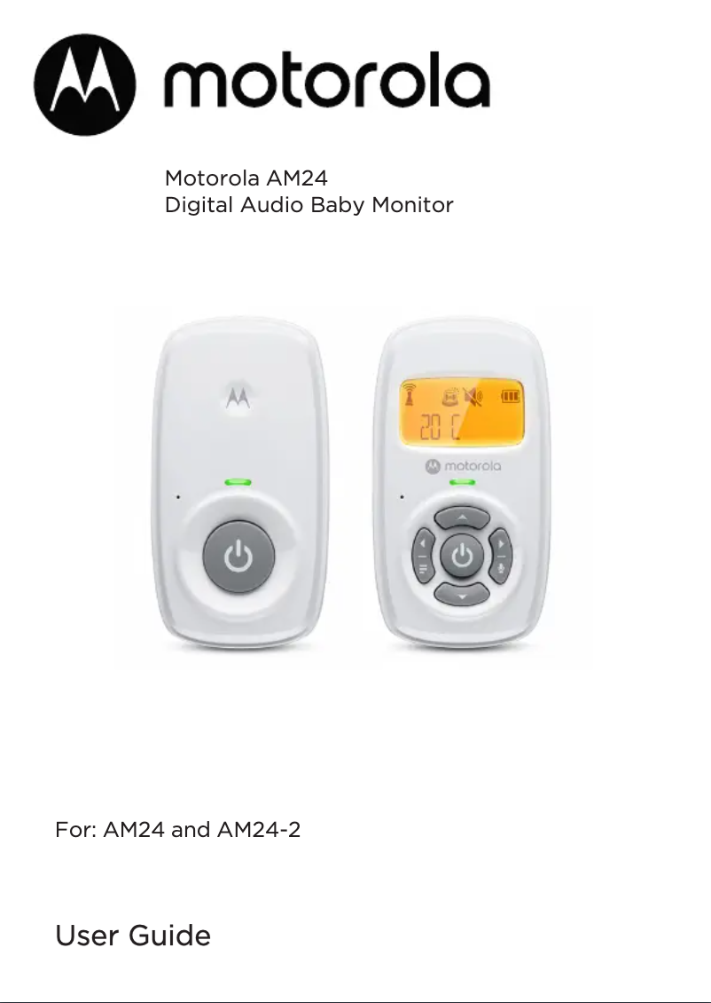 Page 1 de la notice Manuel utilisateur Motorola MBP24