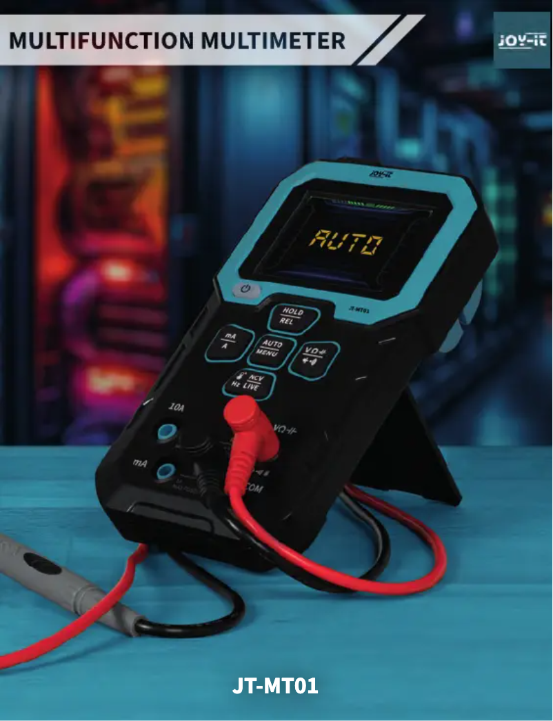 Page 1 de la notice Manuel utilisateur Joy-It JT-MT01