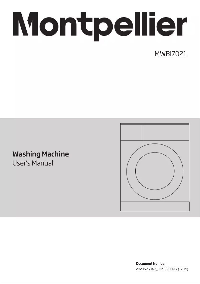 First page image of the manual for MWBI7021