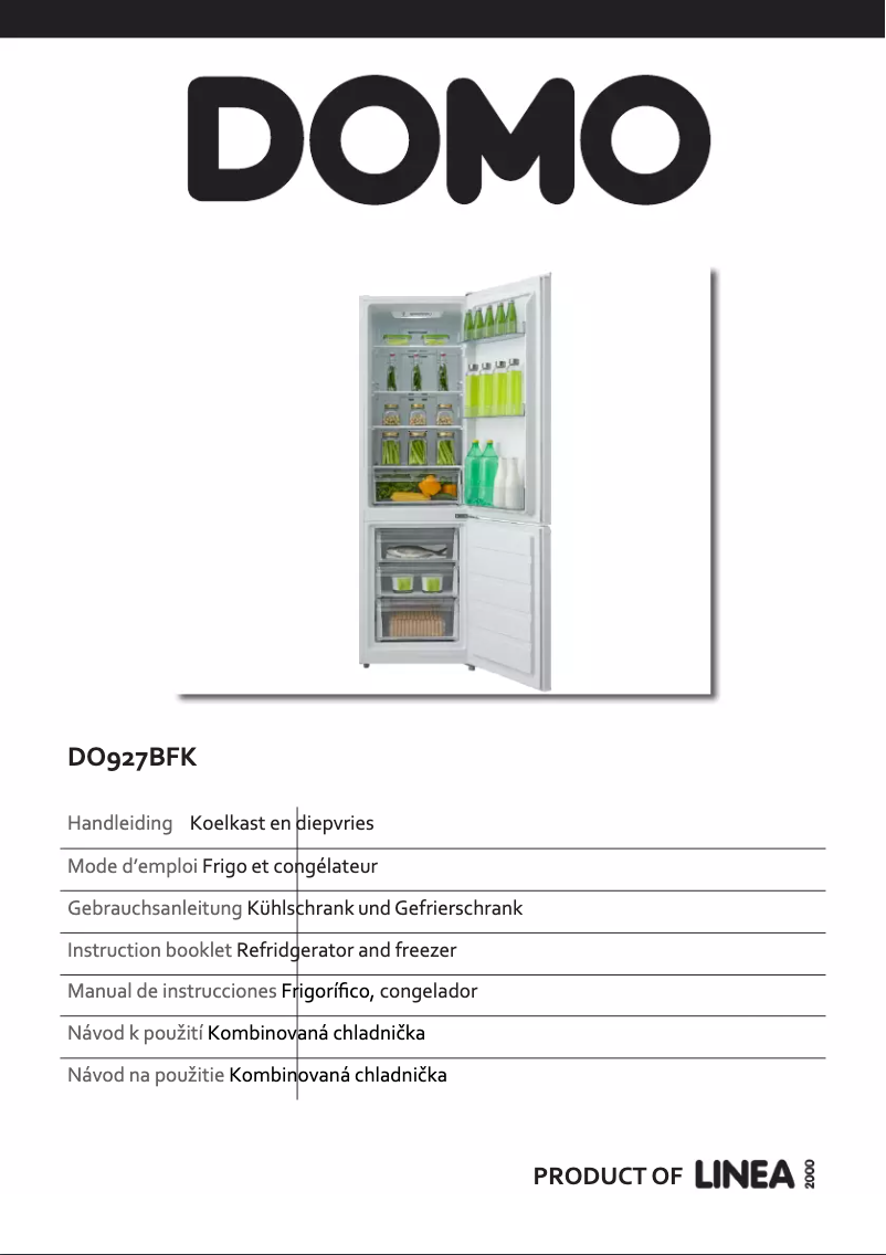 Page n°1 - Manuel utilisateur Domo DO927BFK
