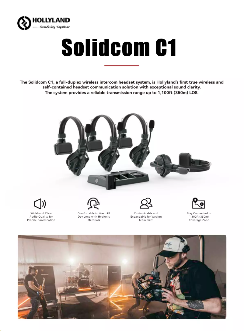 Image de la première page du manuel de l'appareil Solidcom C1