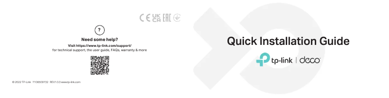 Página 1 del manual Manual de usuario TP-Link Deco X80