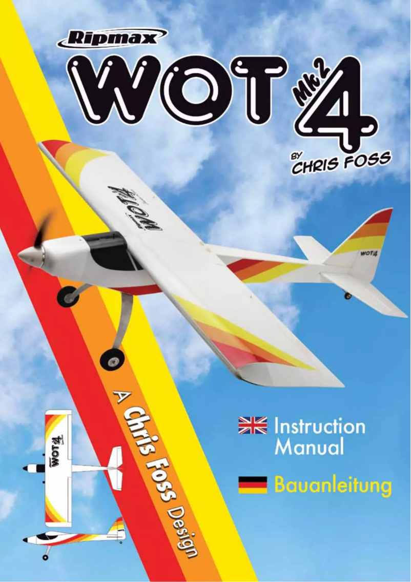 Page 1 de la notice Manuel utilisateur Ripmax WOT 4 Mk2 IC/EP
