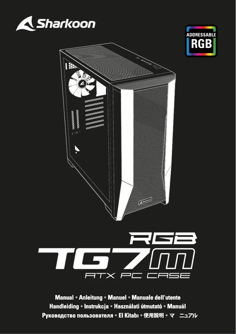 Page n°1 - Manuel utilisateur Sharkoon TG7M RGB