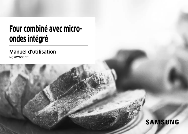 Page 1 de la notice Manuel utilisateur Samsung NQ70CG600DSR