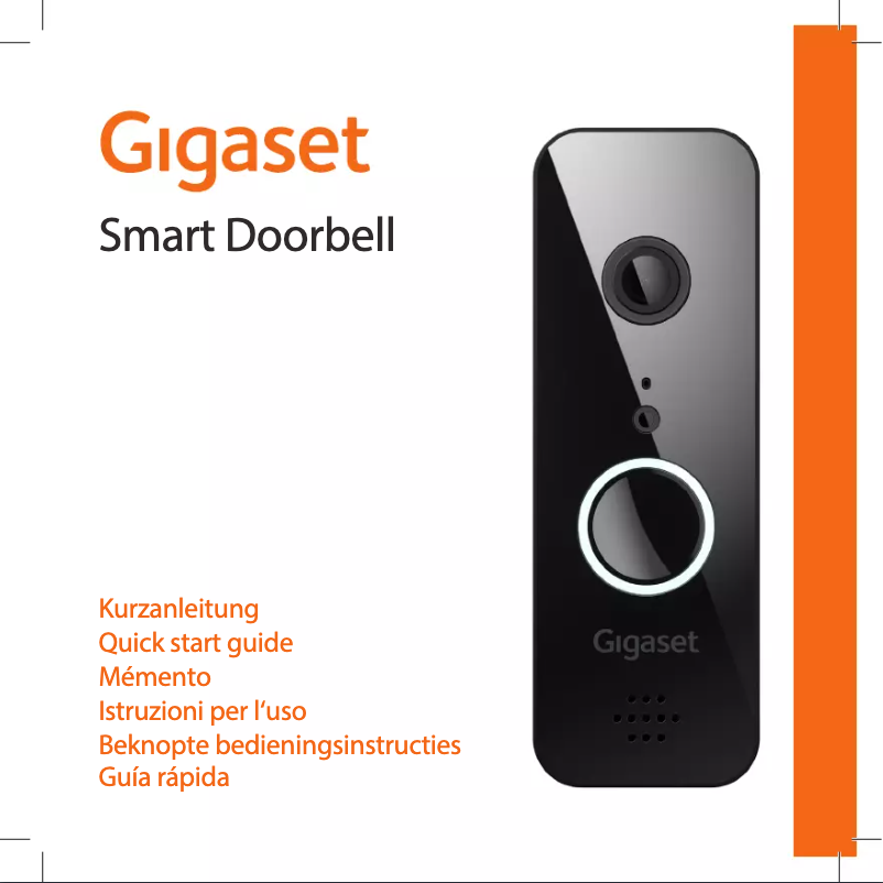 Image de la première page du manuel de l'appareil Smart Doorbell