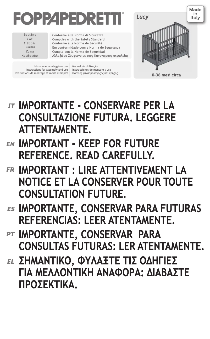 Page n°1 - Manuel utilisateur Foppapedretti Raffy