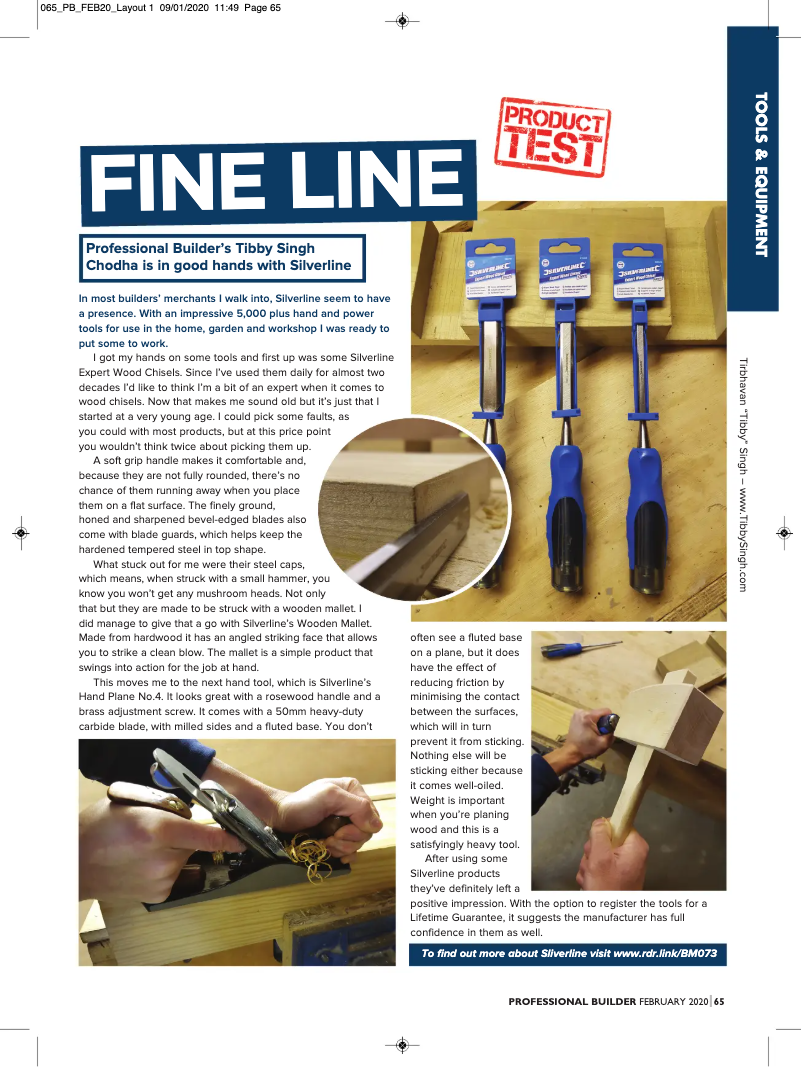 Page n°1 - Manuel utilisateur Silverline 633465